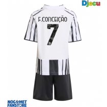 Juventus Francisco Conceicao #7 Domaci Dres za djecu 2025-26 Kratak Rukav (+ Kratke hlače)
